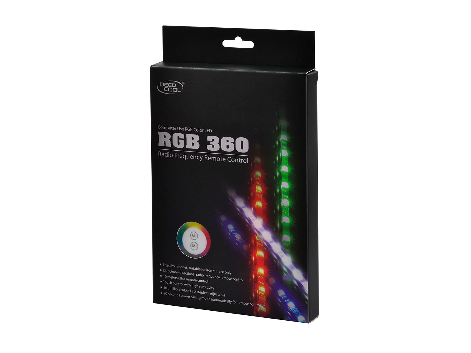 Deepcool RGB Colour LED 360 Strip Lighting Kit (Magnetic), 16.8 Million Colours, Omni Radio(EOL) Deepcool RGB Colour LED 360 Strip Lighting Kit (Magnetic), 16.8 Million Colours, Omni Radio(EOL)